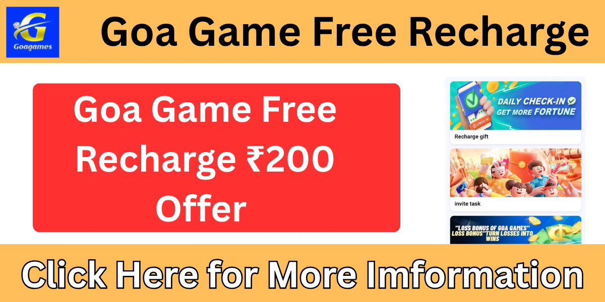 Goa Game Free Recharge